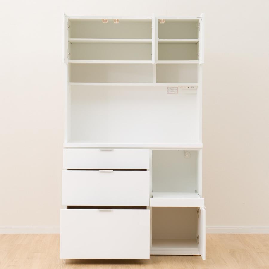 ニトリ 幅105cm キッチンボード レンジボード 食器棚(エトナ ニトリ 幅105cm キッチンボード レンジボード 食器棚(エトナ