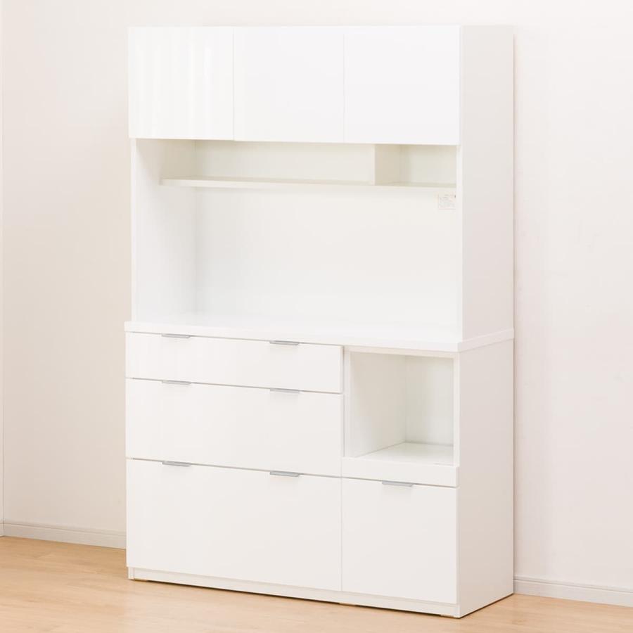 ニトリ 幅120cm キッチンボード(エトナ120KB WH/SI ニトリ 幅120cm キッチンボード(エトナ120KB WH/SI