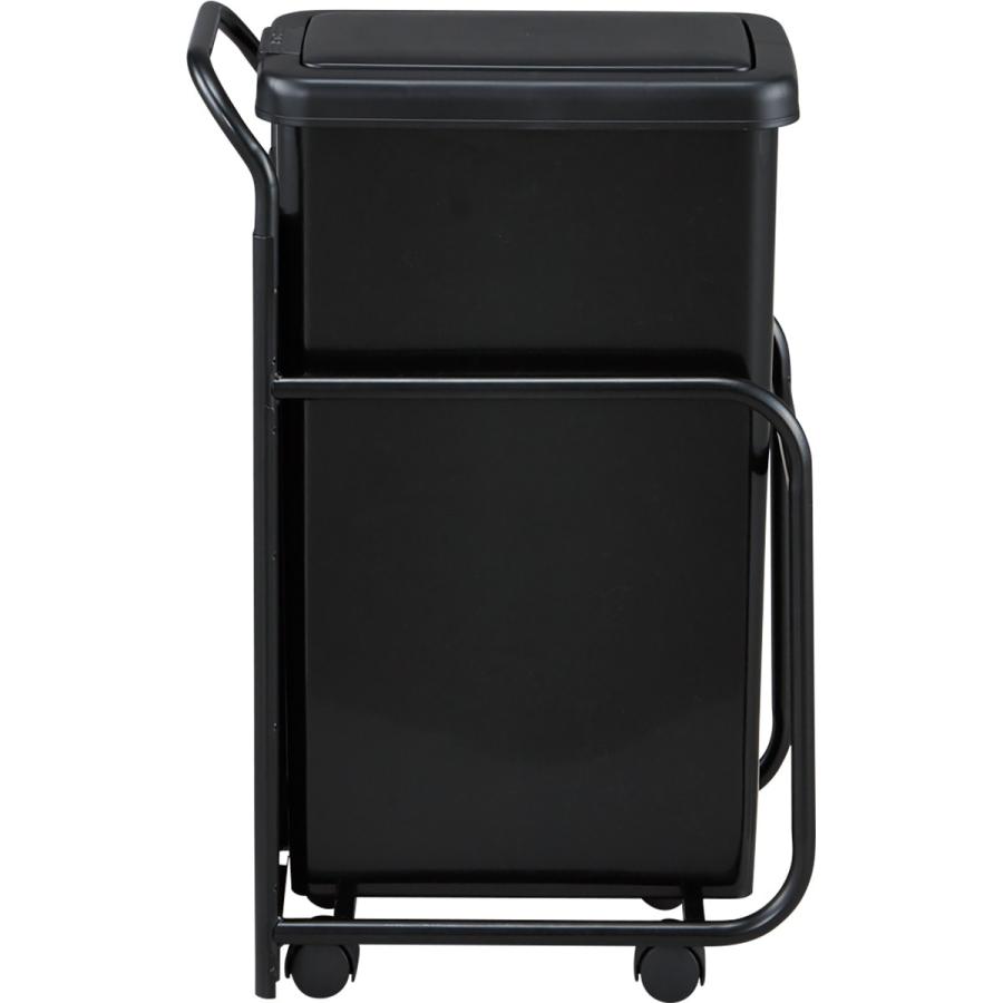 ニトリ RGダストワゴン(30L ブラックシングル) ゴミ箱 ごみ箱 ニトリ RGダストワゴン(30L ブラックシングル) ゴミ箱 ごみ箱