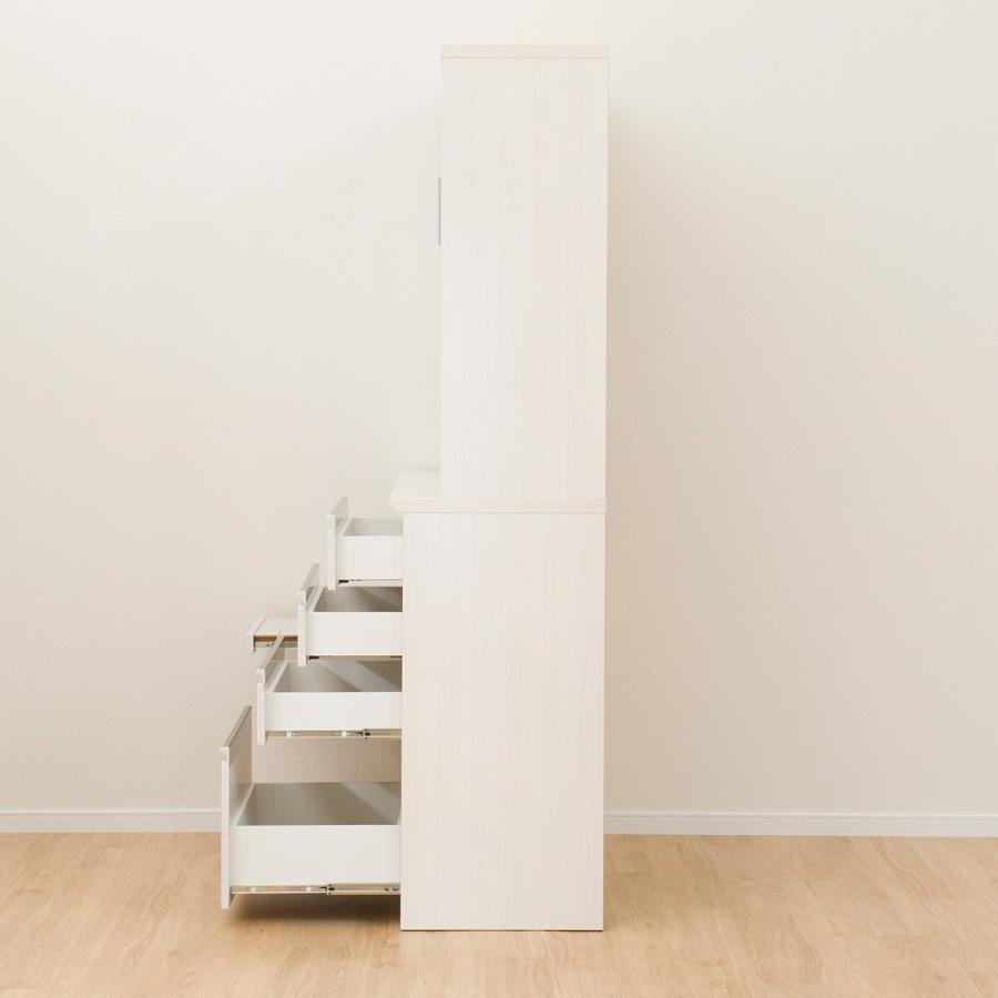 ニトリ（NITORI） 幅101cm キッチンボード(SP201 100KB WH) : ニトリ