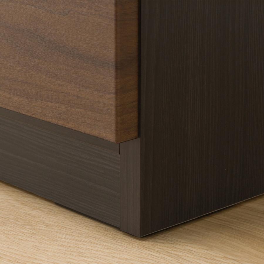 ニトリ 幅61cm 食器棚(チェルシー DB60 ダスト BS/WN) キッチンボード