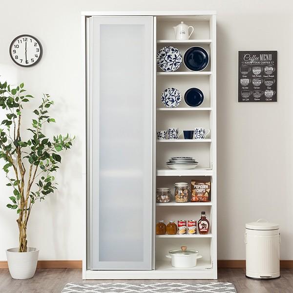 ニトリ 幅100cm ダイニングボード(ポリート100WH H) 食器棚 ニトリ 幅100cm ダイニングボード(ポリート100WH H) 食器棚