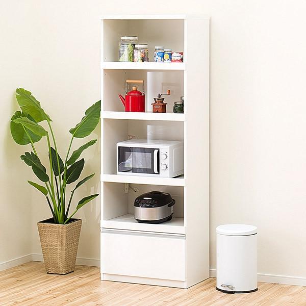ニトリ（NITORI） レンジボード (ポリート70WH H) : ニトリ Yahoo!店