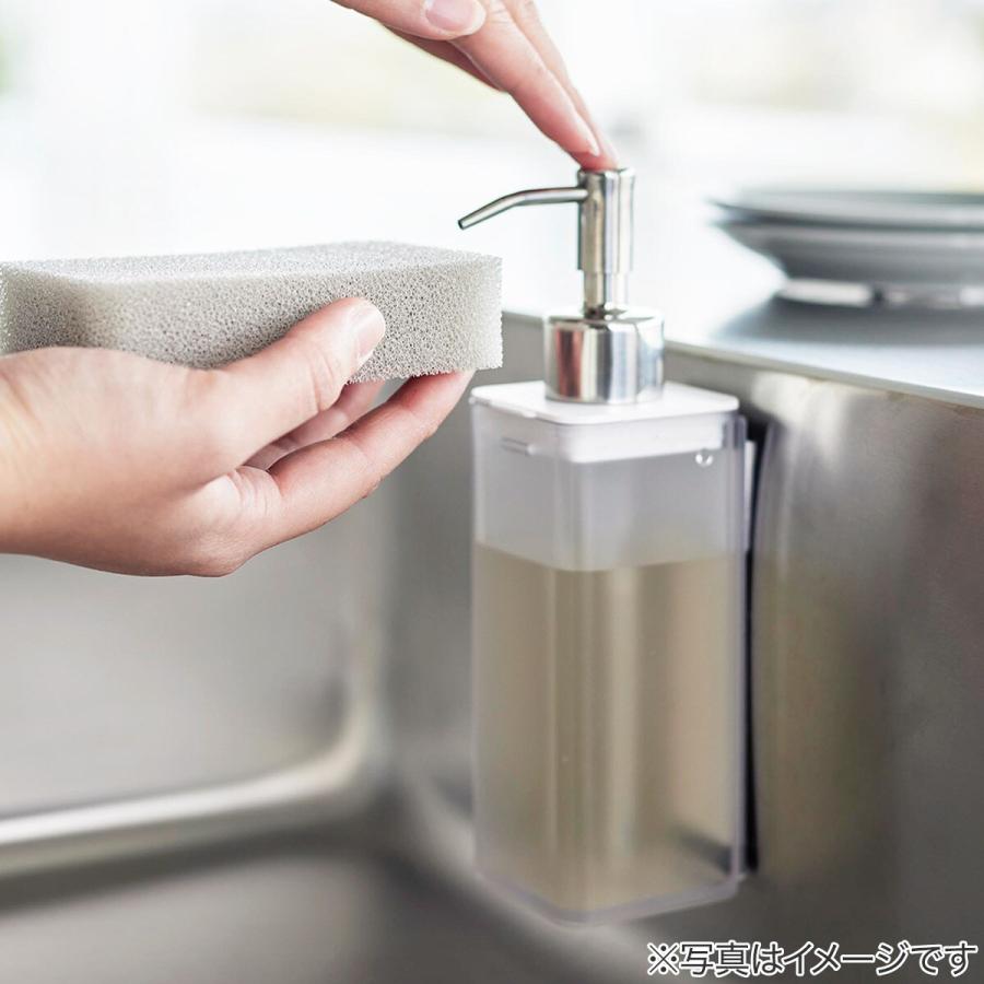 ソープ ディスペンサー 300ml 壁取り付 バスルーム キッチン 簡単プレス壁取り付けディスペンサー - キッチン用ハンドソープ
