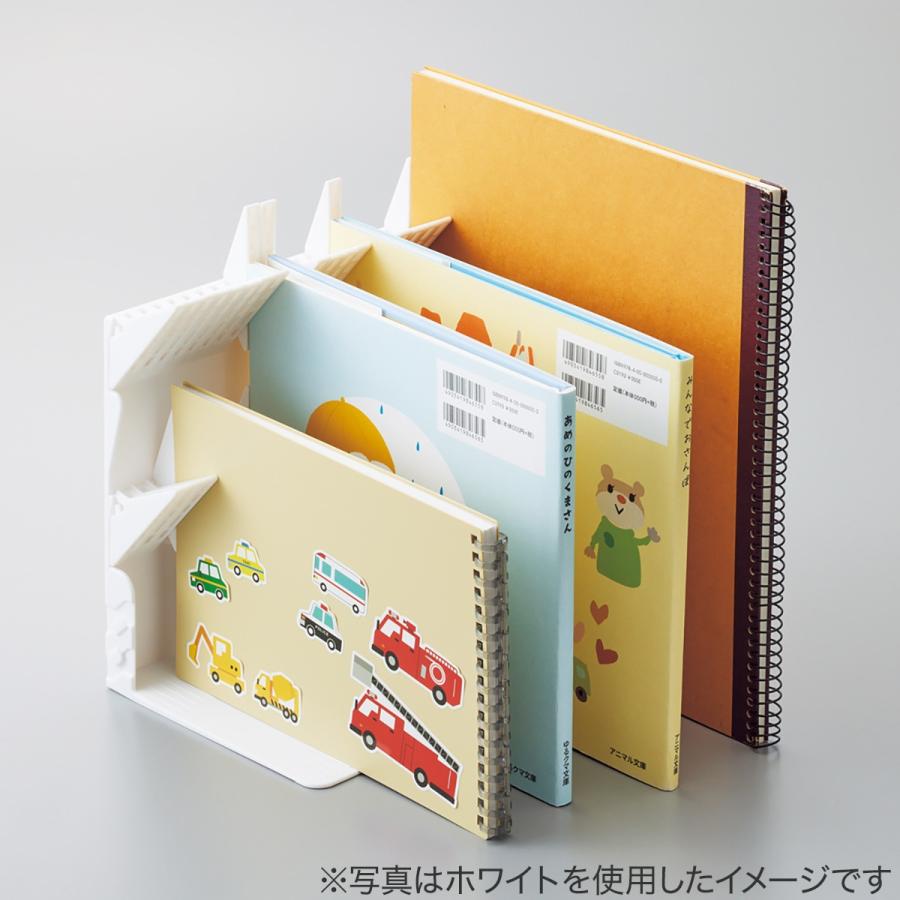 ３冊セット価格。１冊でも販売します ニトリ（NITORI） 1冊でも倒れないブックスタンド A4(ブラック