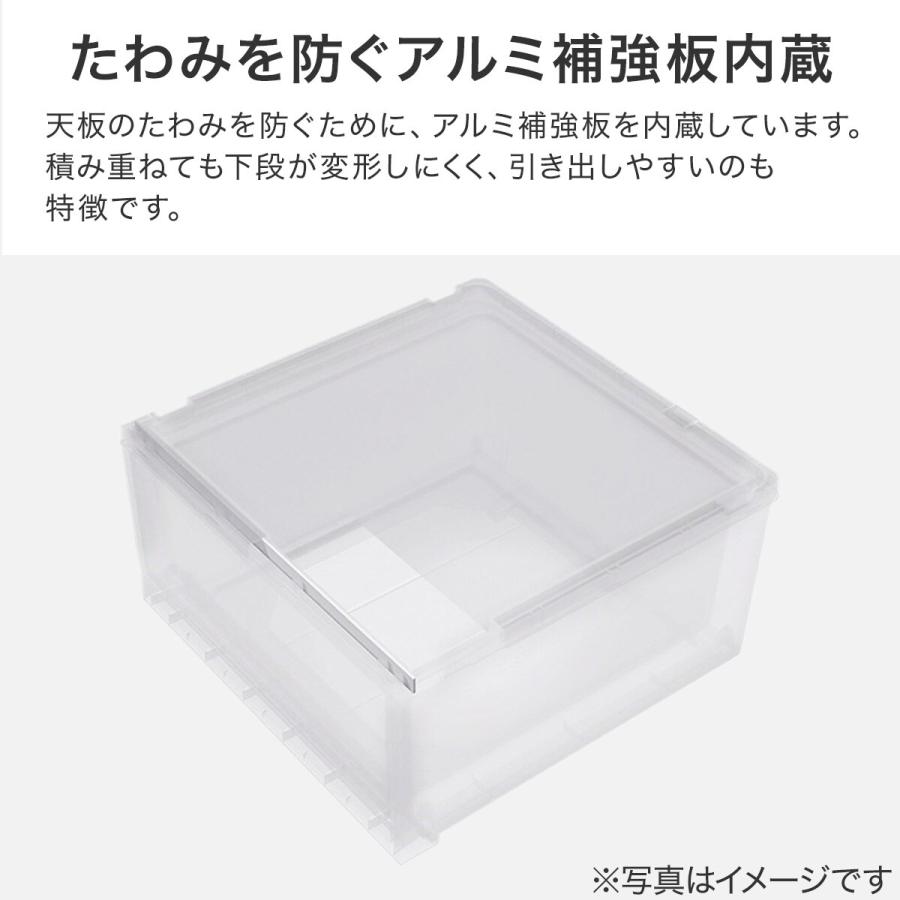 ニトリ（NITORI） 収納ケース フィッツケース 奥行40cm(幅35×高さ20cm