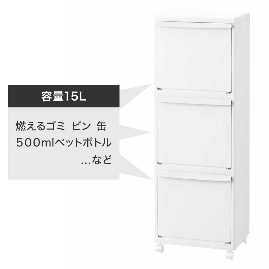 送料無料/アウトレット/新品★カントリー調★分別ダストボックス（3分別）ホワイト 楽天市場】【9/15(月)限定☆ポイント5倍】フレンチカントリー3
