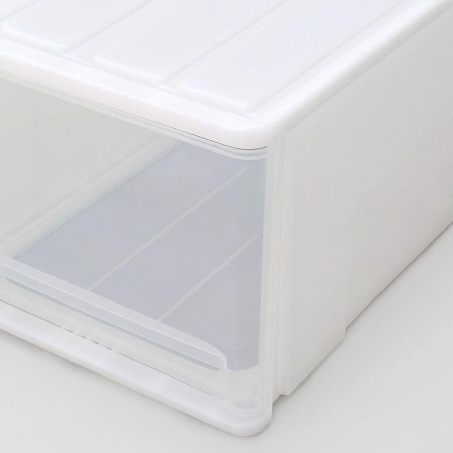 おか１７個セット ニトリ クローゼットケース セレスFD (L/高さ30cm) 6個セット