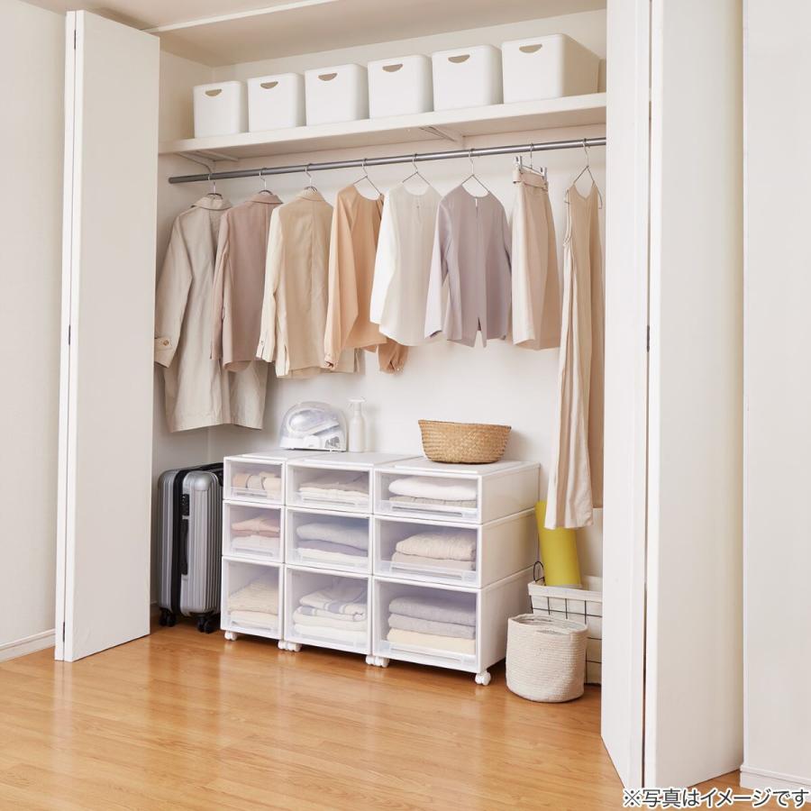 ニトリ　クローゼット ニトリ 【奥行53cm】クローゼット用フィッツケース2個組(幅30×高