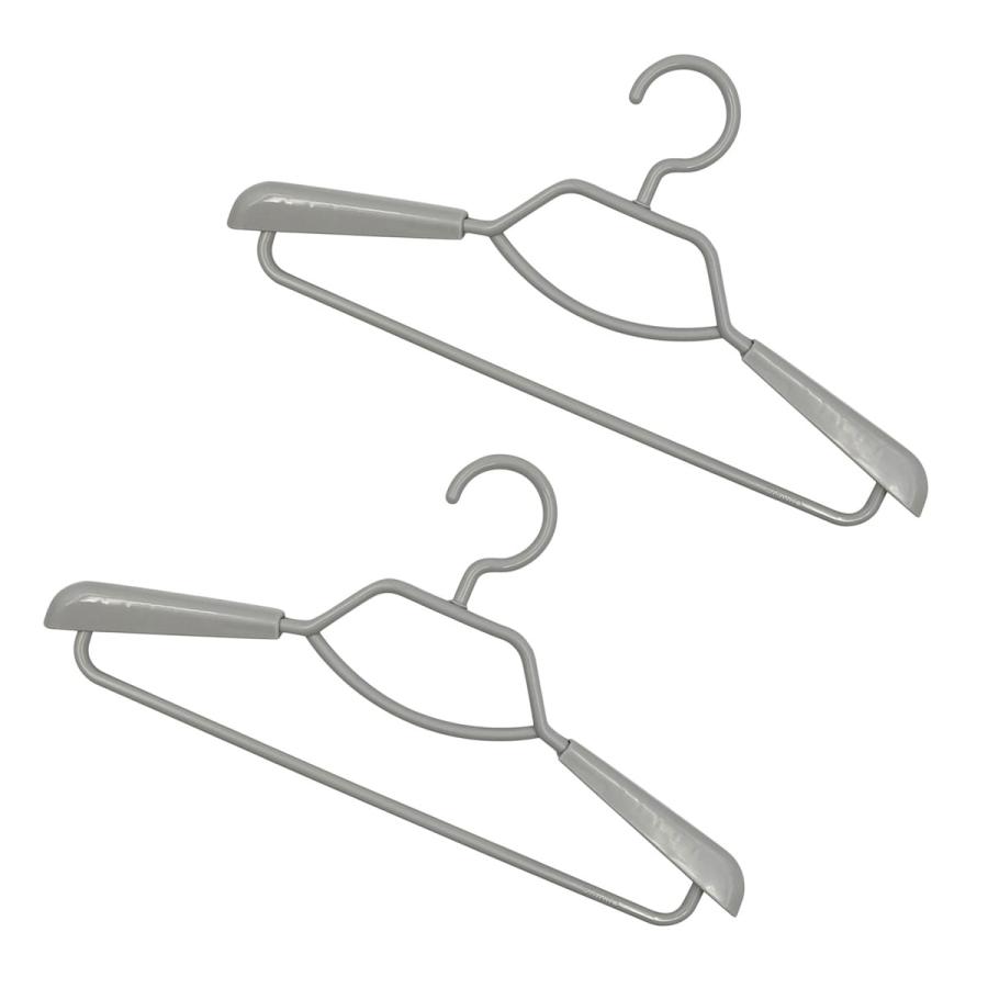 ニトリ（NITORI） シャツハンガースライド2本組(グレー) : ニトリ