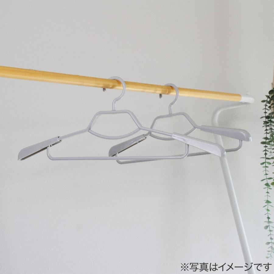 ニトリ（NITORI） シャツハンガースライド2本組(グレー) : ニトリ