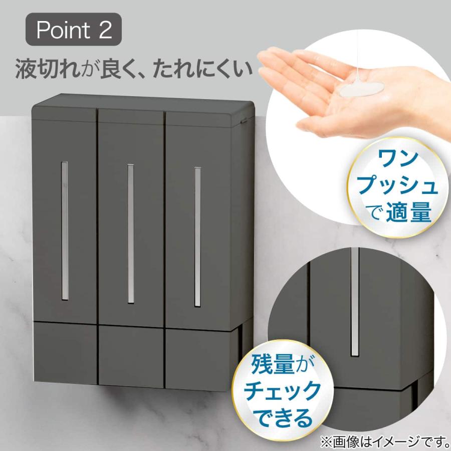 痒い所に手が届くアイテム3選｜ニトリの便利収納グッズ 下 ニトリ　マグネット式ディスペンサー 500mL 3色