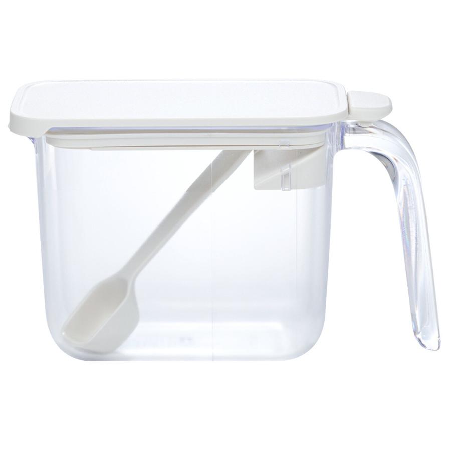 ニトリ 湿気を防ぐ 調味料ポット(K736 370ml ホワイト) : ニトリ