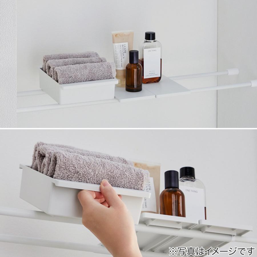 突っ張り棒収納 ニトリ 幅80cm 1 ニトリ（NITORI） 突っ張り棒用ボックス ホワイト (HA) : ニトリ Yahoo