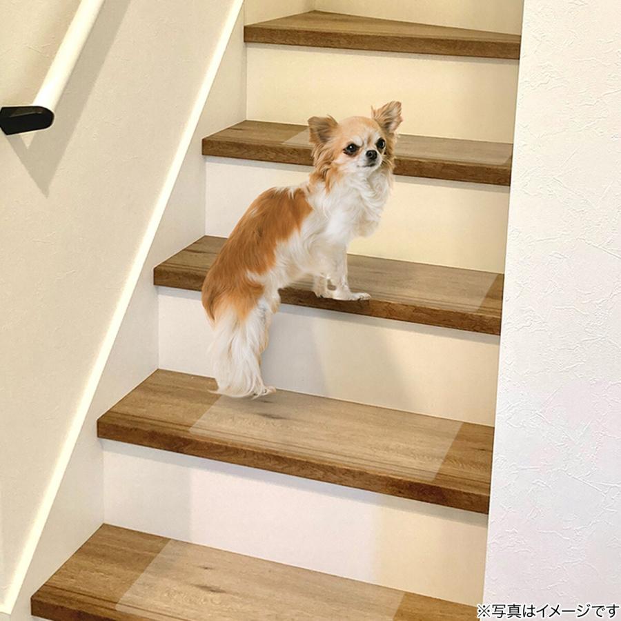 ニトリ 透明階段マット 40×20cm (15枚入り) : ニトリ Yahoo!店
