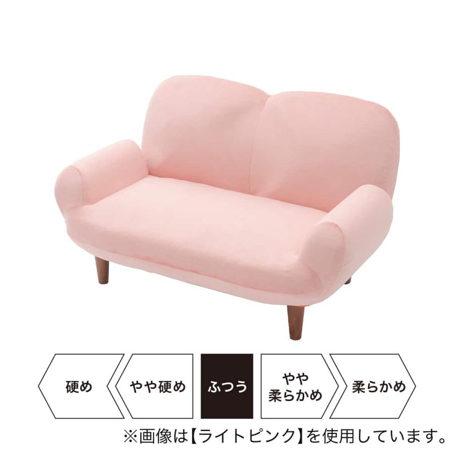 ニトリ ローソファ 2人がけ ふっくらパン ニトリ（NITORI） コンパクトローソファ ふっくらパン (WH) : ニトリ