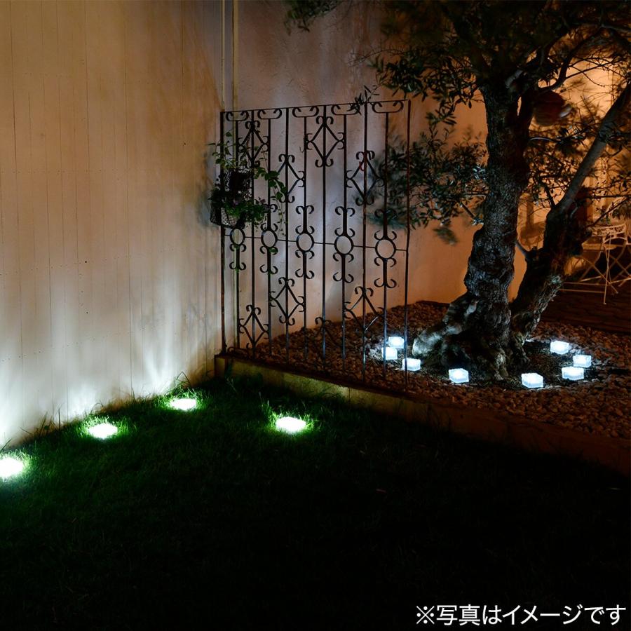 ニトリ（NITORI） LEDソーラーライト ピッコロ5(四角柱形 ホワイト