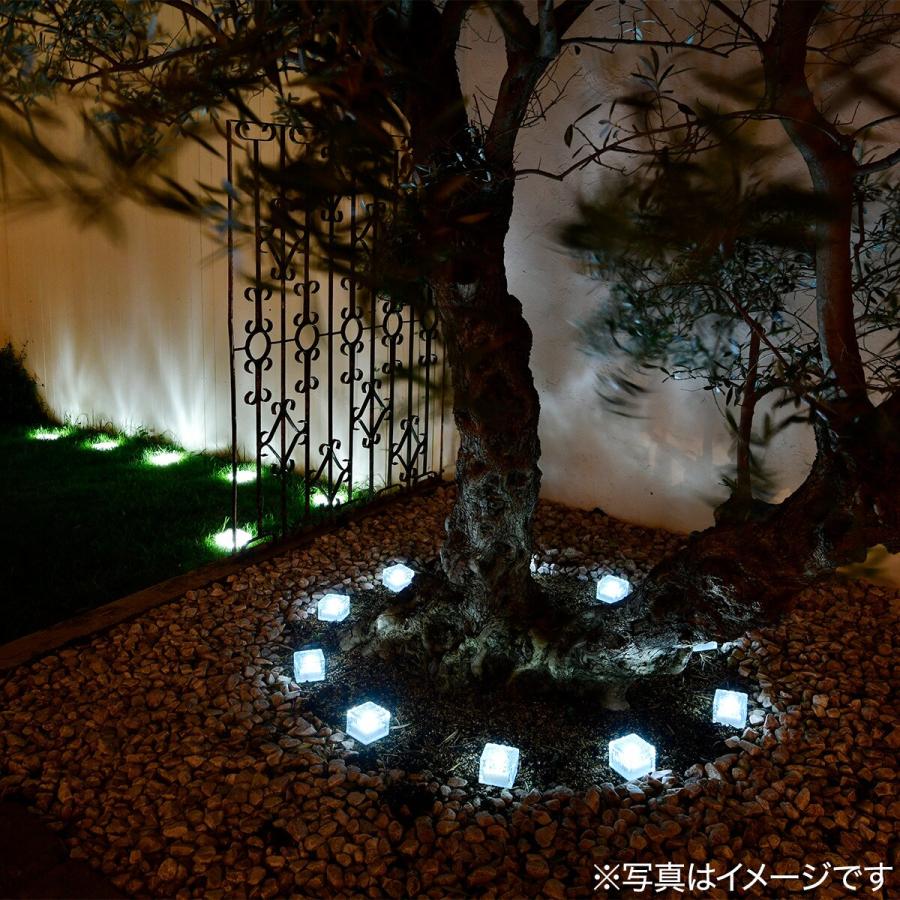 ニトリ（NITORI） LEDソーラーライト ピッコロ5(四角柱形 ホワイト