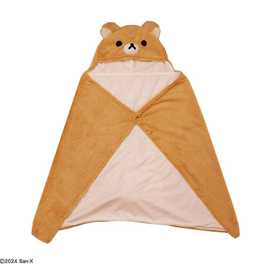 ニトリ フード付きブランケット なりきりフワフワ(リラックマ
