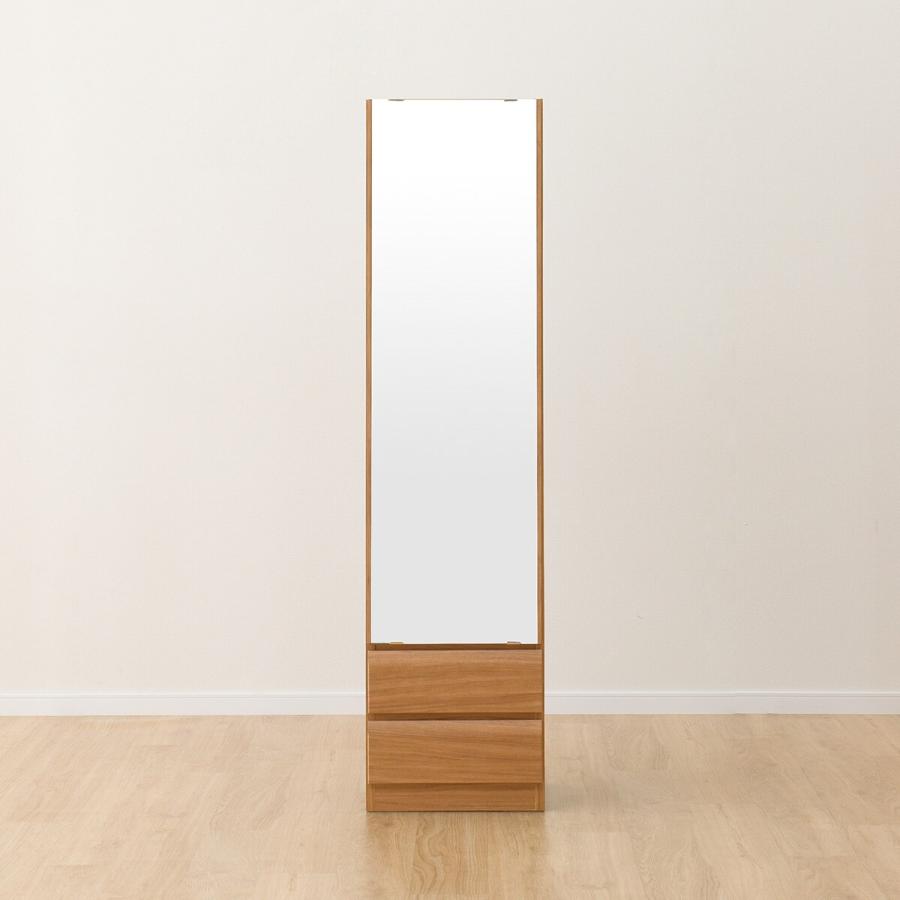 ニトリ（NITORI） 姿見ミラー(DR-004 40 LBR) 鏡 ミラー スタンド