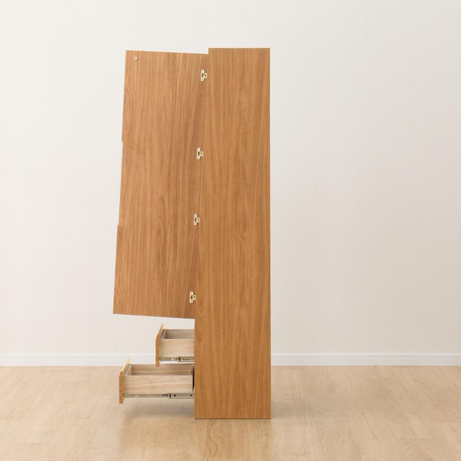 ニトリ（NITORI） 姿見ミラー(DR-004 40 LBR) 鏡 ミラー スタンド