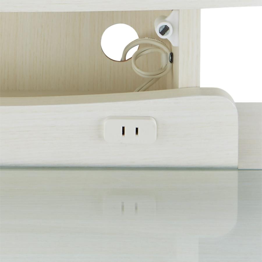 ニトリ（NITORI） 一面鏡ドレッサー(DR-013 WW) ミラー 鏡台 : ニトリ