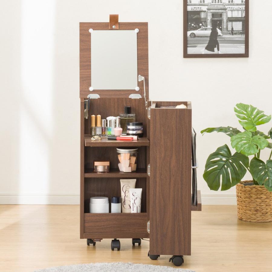 ニトリ（NITORI） コンパクトドレッサー(DR001 MBR) : ニトリ Yahoo!店