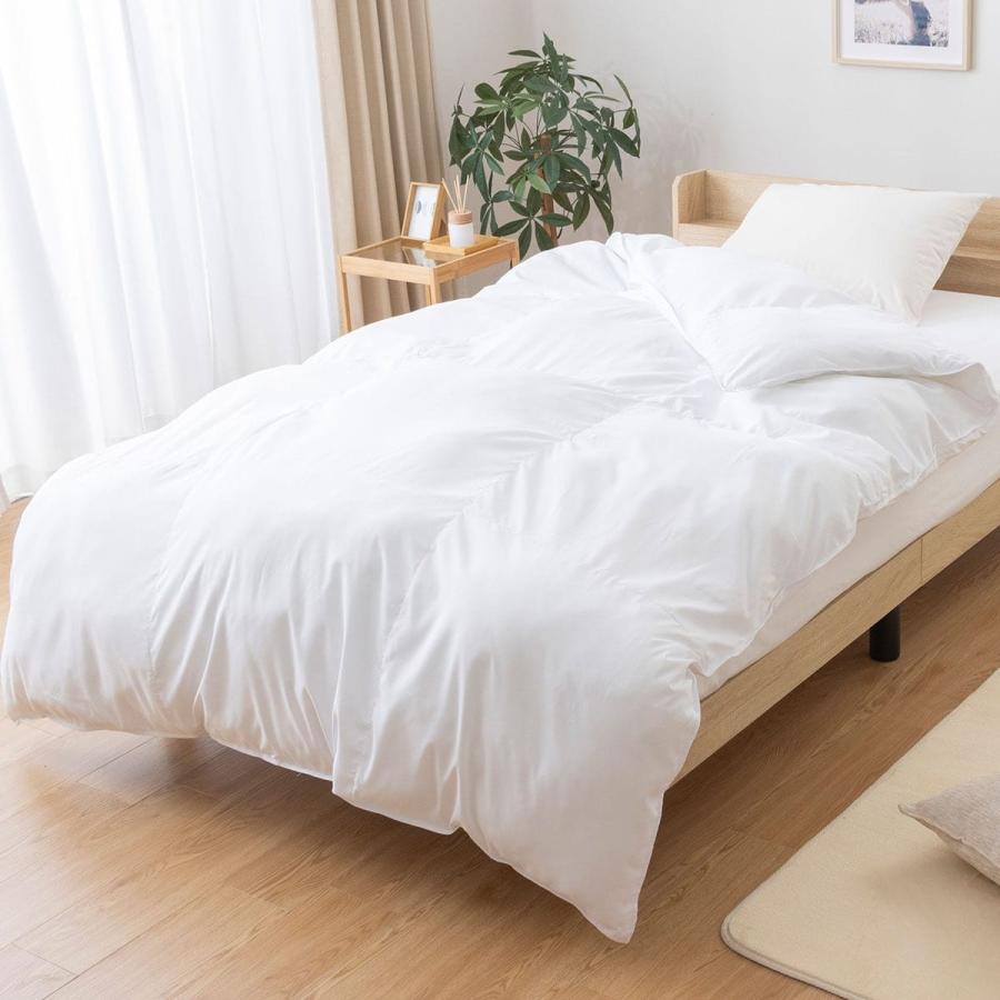 NITORI 羽毛掛けふとん シングルサイズ 150x210cm ニトリ（NITORI） 人工羽毛掛布団 シングル (AD) : ニトリ Yahoo!店