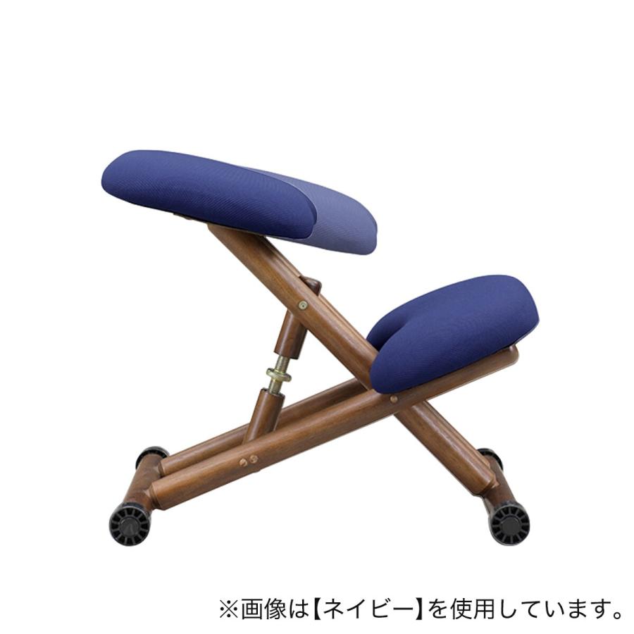 ニトリ　バランスチェア ニトリ 北欧風スタイルチェア (BK) バランスチェア 学習椅子