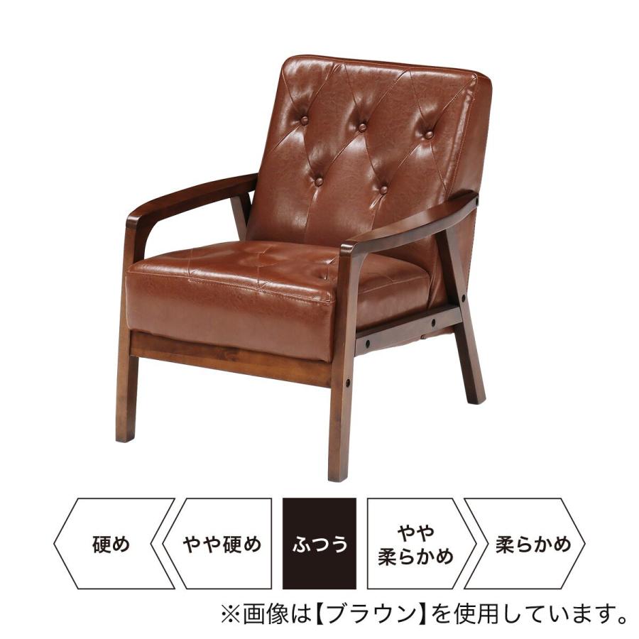 ニトリ カジュアル コンパクトソファ 1人掛けソファ 合成皮革