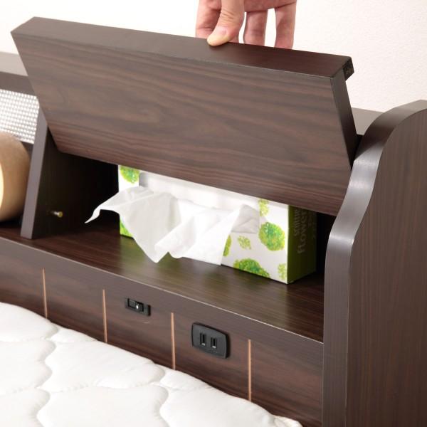 ニトリ（NITORI） ベッド シングル フラップ扉式フロアベッドセット(S