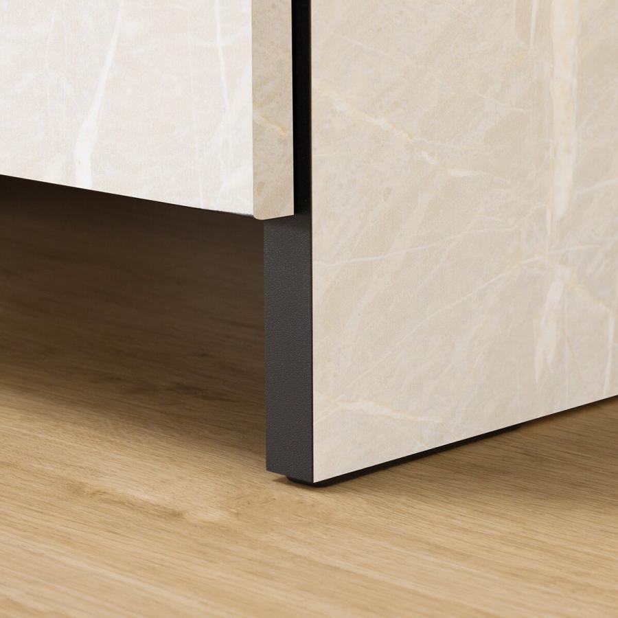 ホワイト シューズラック 大理石調 ニトリ 大理石調シューズラック(ロータイプ 幅60cm ホワイト