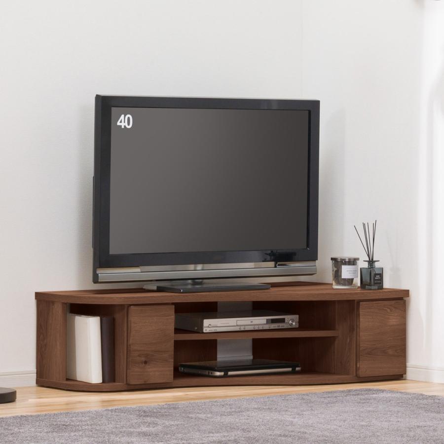 ニトリ コーナー有効活用 流線形テレビボード(右寄せタイプ ニトリ コーナー有効活用 流線形テレビボード(右寄せタイプ