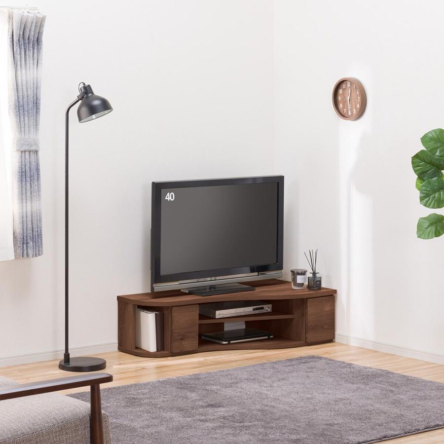ニトリ コーナー有効活用 流線形テレビボード(右寄せタイプ ニトリ コーナー有効活用 流線形テレビボード(右寄せタイプ