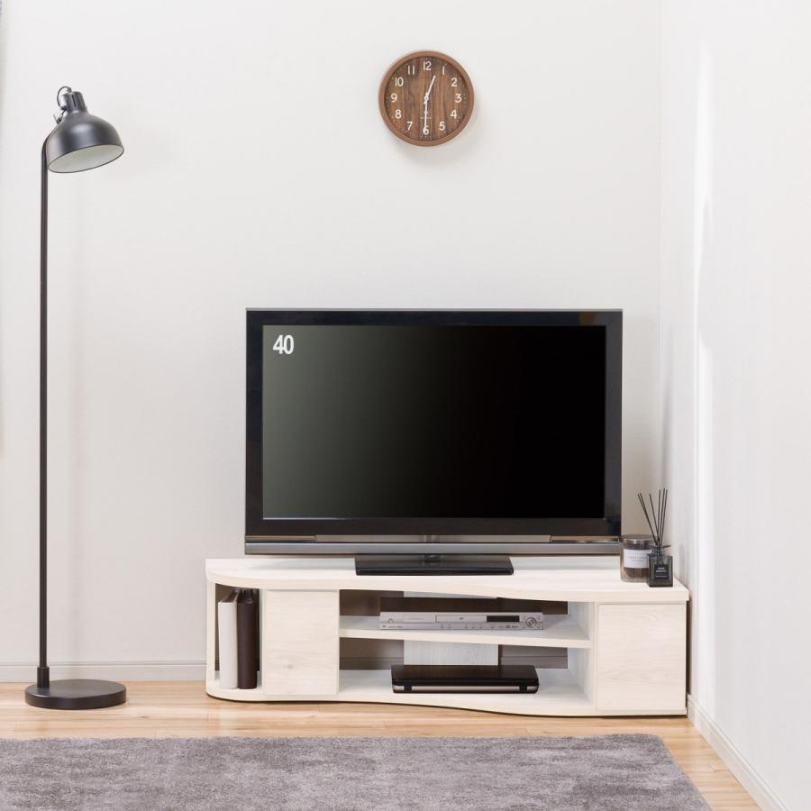 ニトリ コーナー有効活用 流線形テレビボード(右寄せタイプ ニトリ コーナー有効活用 流線形テレビボード(右寄せタイプ