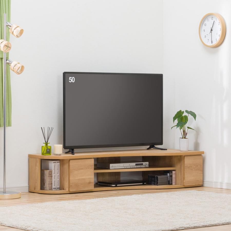 ニトリ コーナー有効活用 流線形テレビボード(右寄せタイプ ニトリ コーナー有効活用 流線形テレビボード(右寄せタイプ