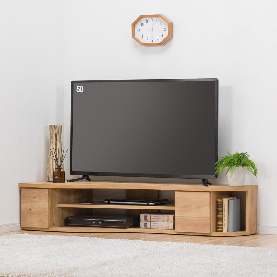 曲線状テレビ台 ACTUS TVボード コーナー家具 曲線デザイン木製 曲線状テレビ台 ACTUS TVボード コーナー家具 曲線デザイン木製