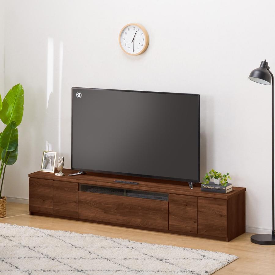 ニトリ ワイドローボード(W210 ロータイプ BR) テレビ台 TV台 ニトリ ワイドローボード(W210 ロータイプ BR) テレビ台 TV台