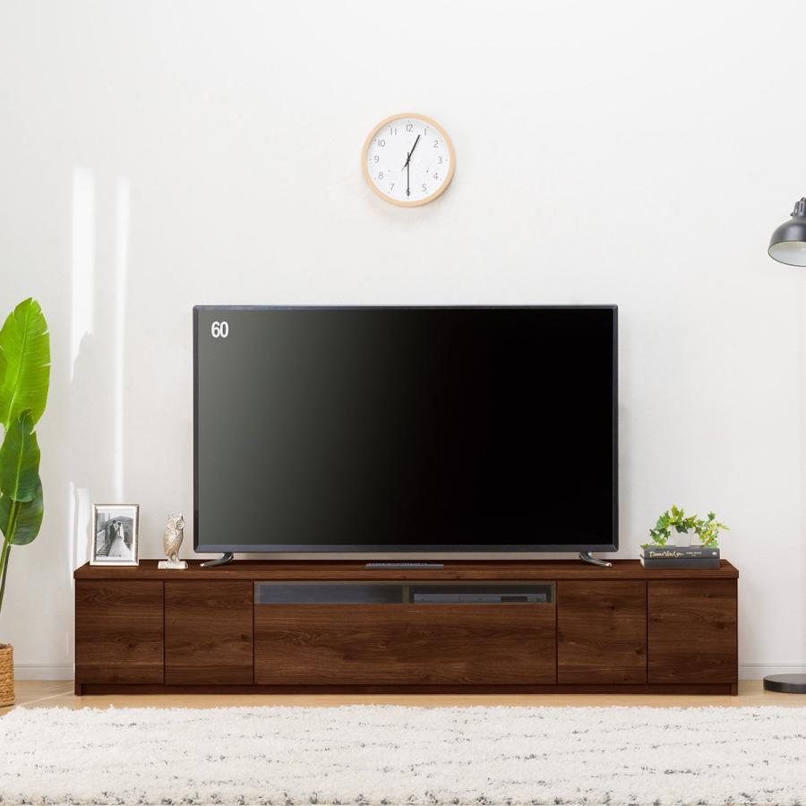 ニトリ ワイドローボード(W210 ロータイプ BR) テレビ台 TV台 ニトリ ワイドローボード(W210 ロータイプ BR) テレビ台 TV台