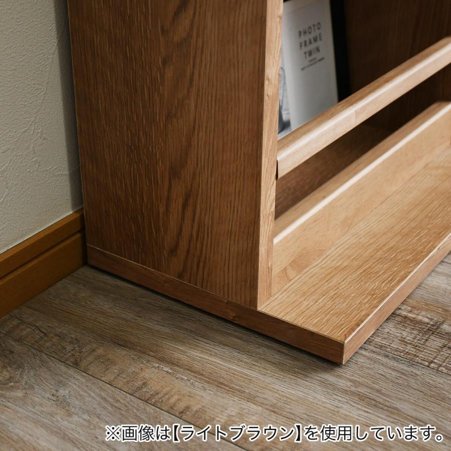 ニトリ（NITORI） 圧迫感のないスリムラック(幅80×高さ180cm MBR