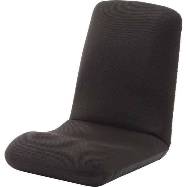 ニトリ 背筋ピン座椅子 L ダークブラウン(L DBR) 1人掛け