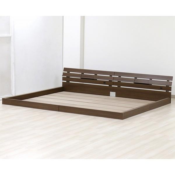 ニトリ（NITORI） ベッド セミダブル パネルフロアベッドフレーム(SD