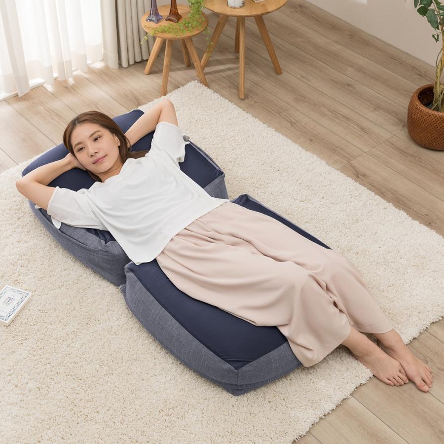 ニトリ（NITORI） いろいろな使い方が楽しめるビーズソファ クッション