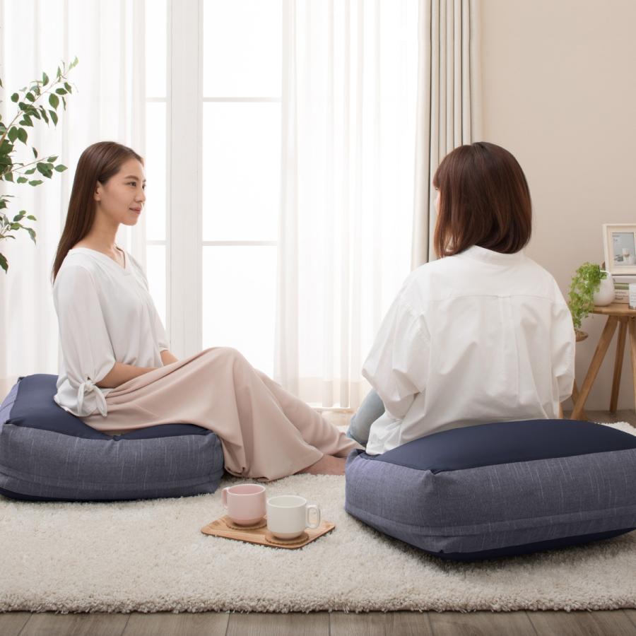 ニトリ（NITORI） いろいろな使い方が楽しめるビーズソファ クッション