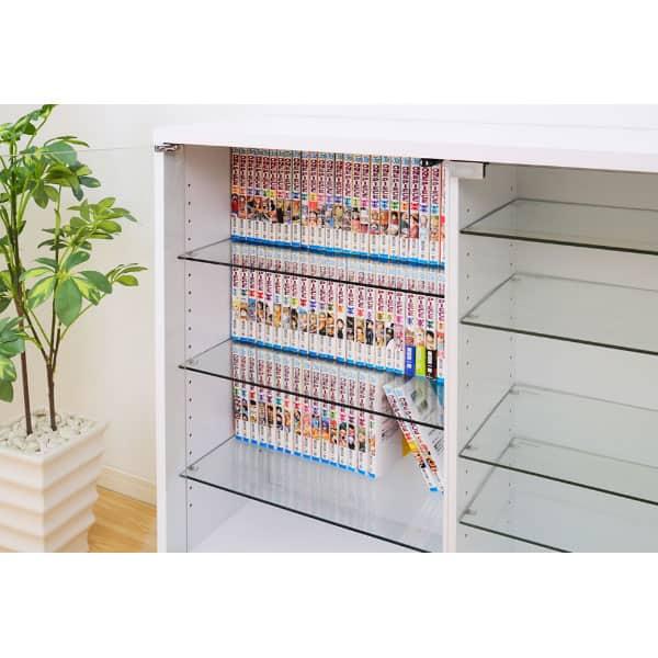 ニトリ（NITORI） コレクションラック (深型ハイタイプ WH) : ニトリ