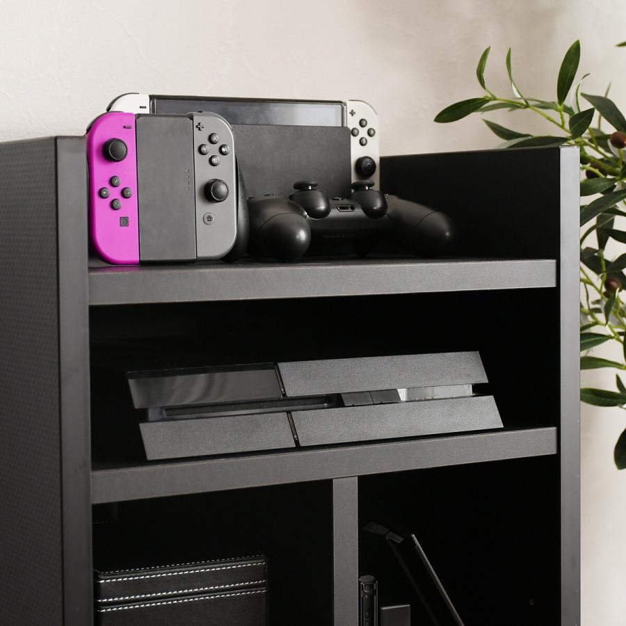 ニトリ（NITORI） ゲームも収納出来るマルチラック （幅40cm NV） 限定