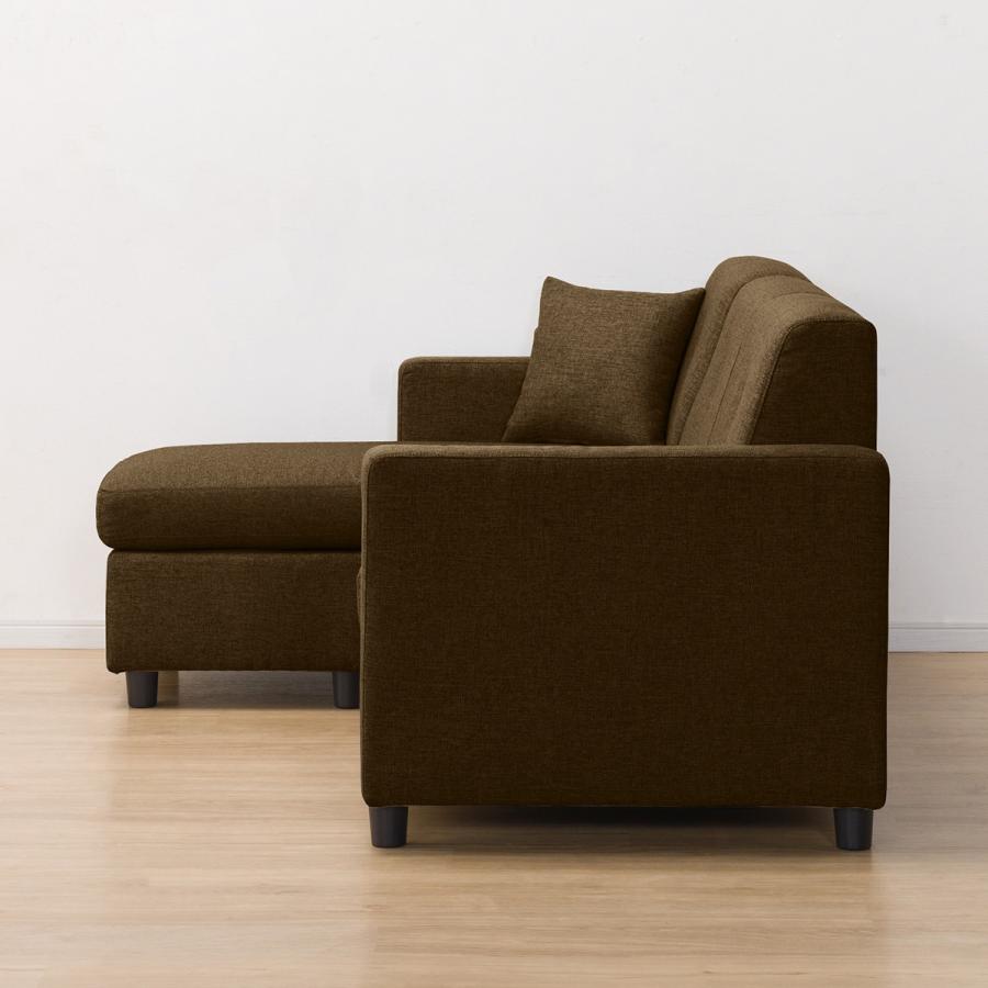 ニトリ（NITORI） コンパクトポケットコイルカウチソファ(M-155 BR) 3