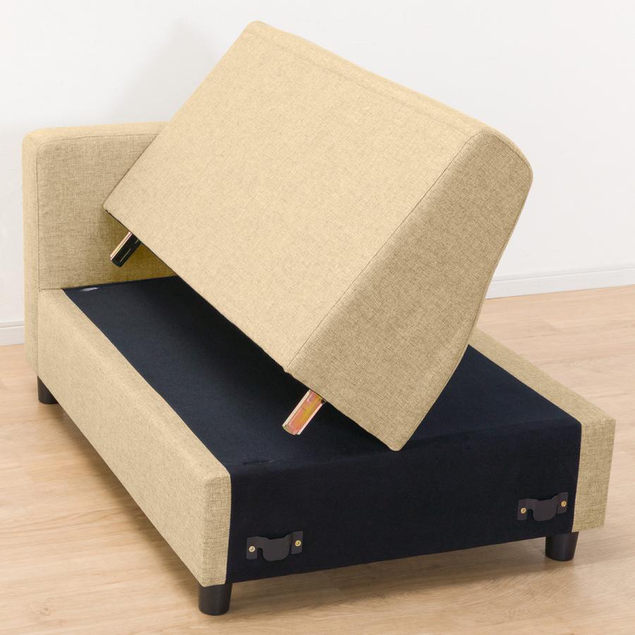 ニトリ（NITORI） コンパクトポケットコイルカウチソファ(M-155 BE) 3