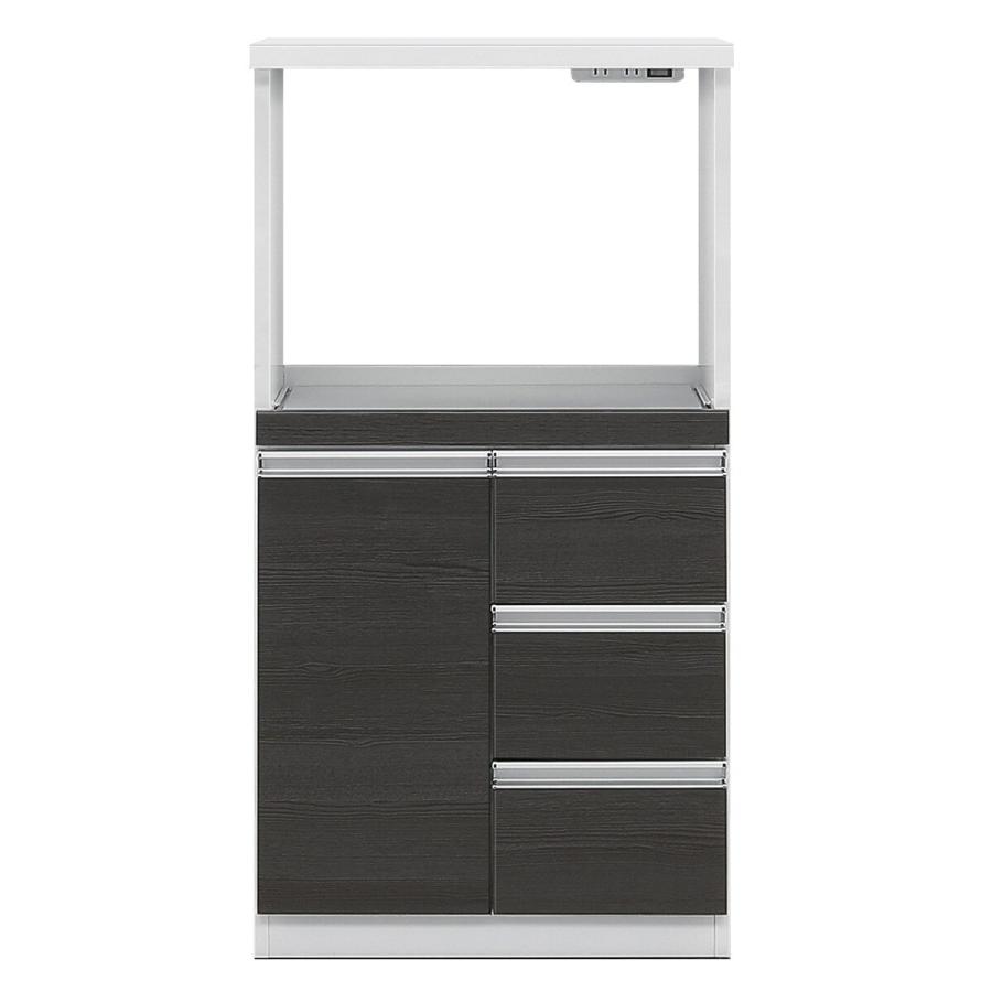 ニトリ（NITORI） 家電＆収納たっぷりレンジボード引出タイプ（幅57.5