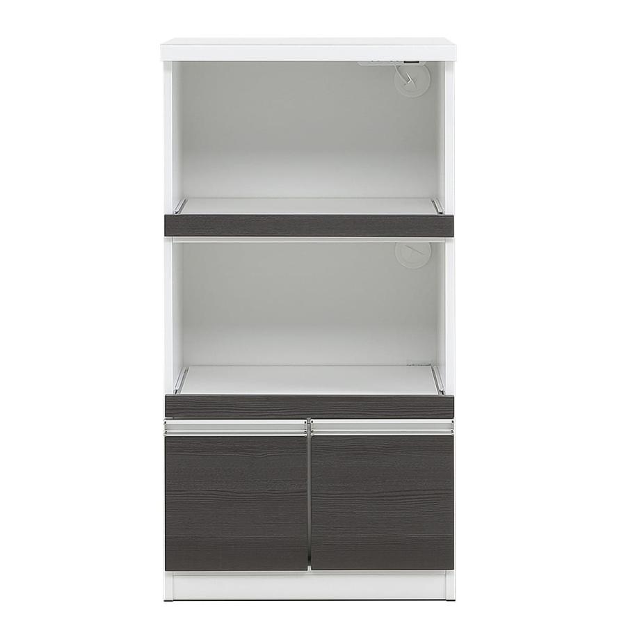 ニトリ　レンジボード ニトリ 幅57.5cm 家電たっぷりレンジボード (扉タイプ 幅57.5